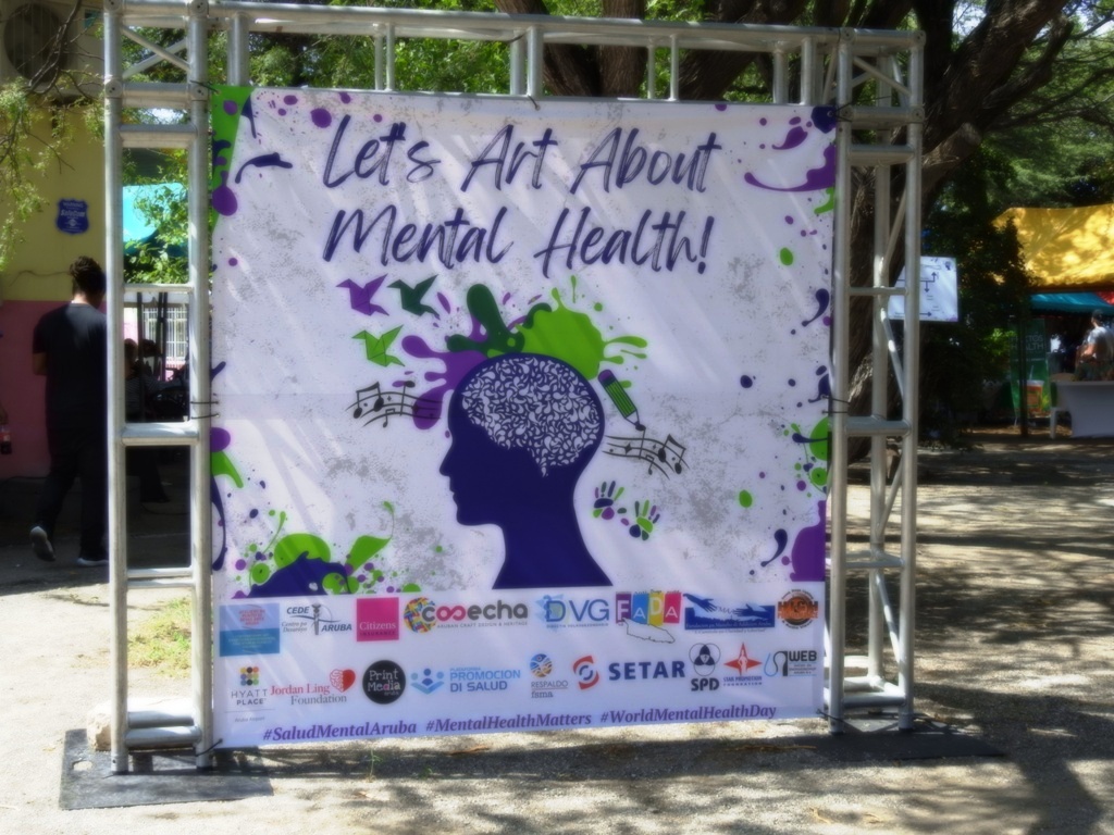Evento 'Let's Art About Mental Health' tabata tin e meta di concientisa comunidad riba salud mental