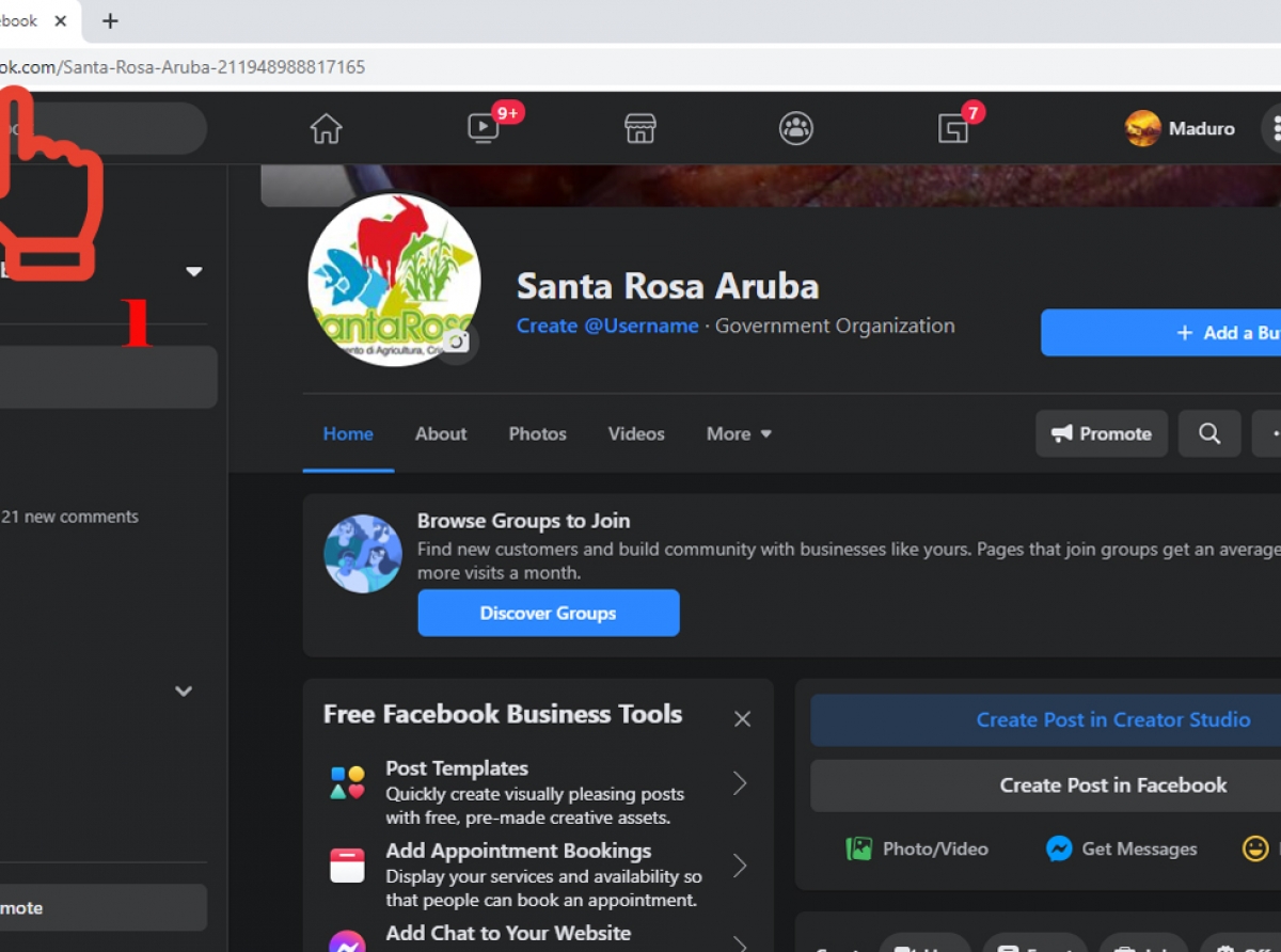 Santa Rosa tin su Web App nobo y tur agricultor por registra   