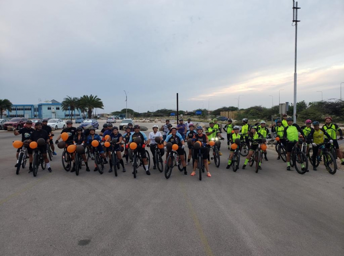 Biking Squad Aruba a cumpli su prome aña di existencia dia 31 di October ultimo.