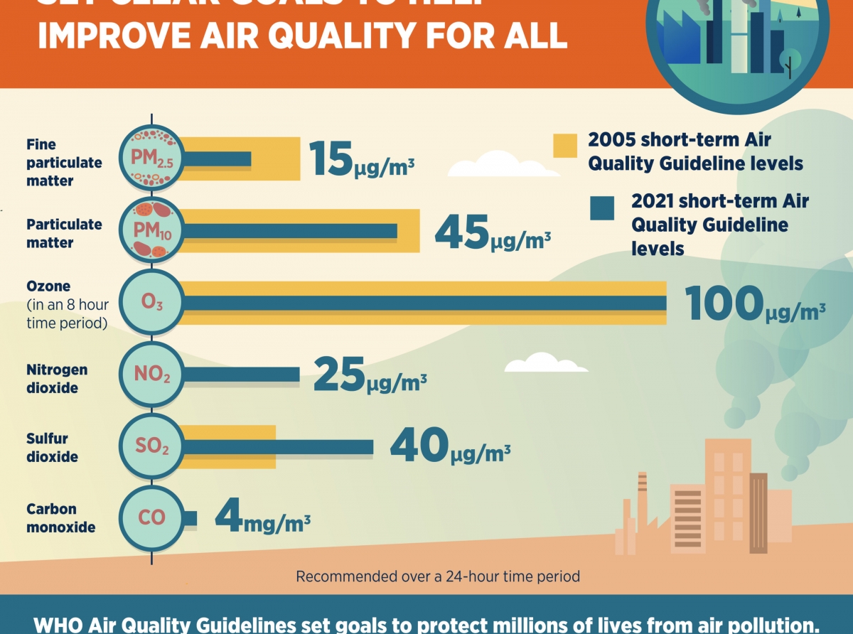 Organisacion Mundial di Salud: Calidad di aire ta un derecho humano