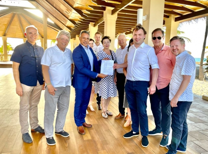 Famia di Polonia a tuma Manchebo Beach Resort over
