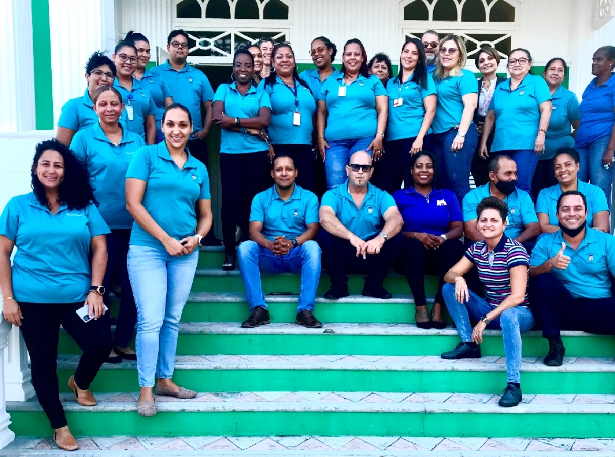 Team di Censo a sigui curso di Aruba Certification Program