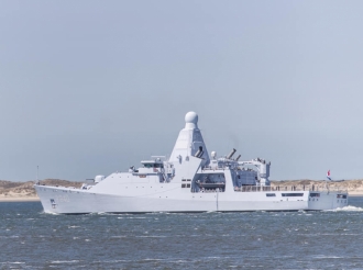 Awe mainta lo tin acto ceremonial pa ricibi Zr.Ms. Holland na Aruba