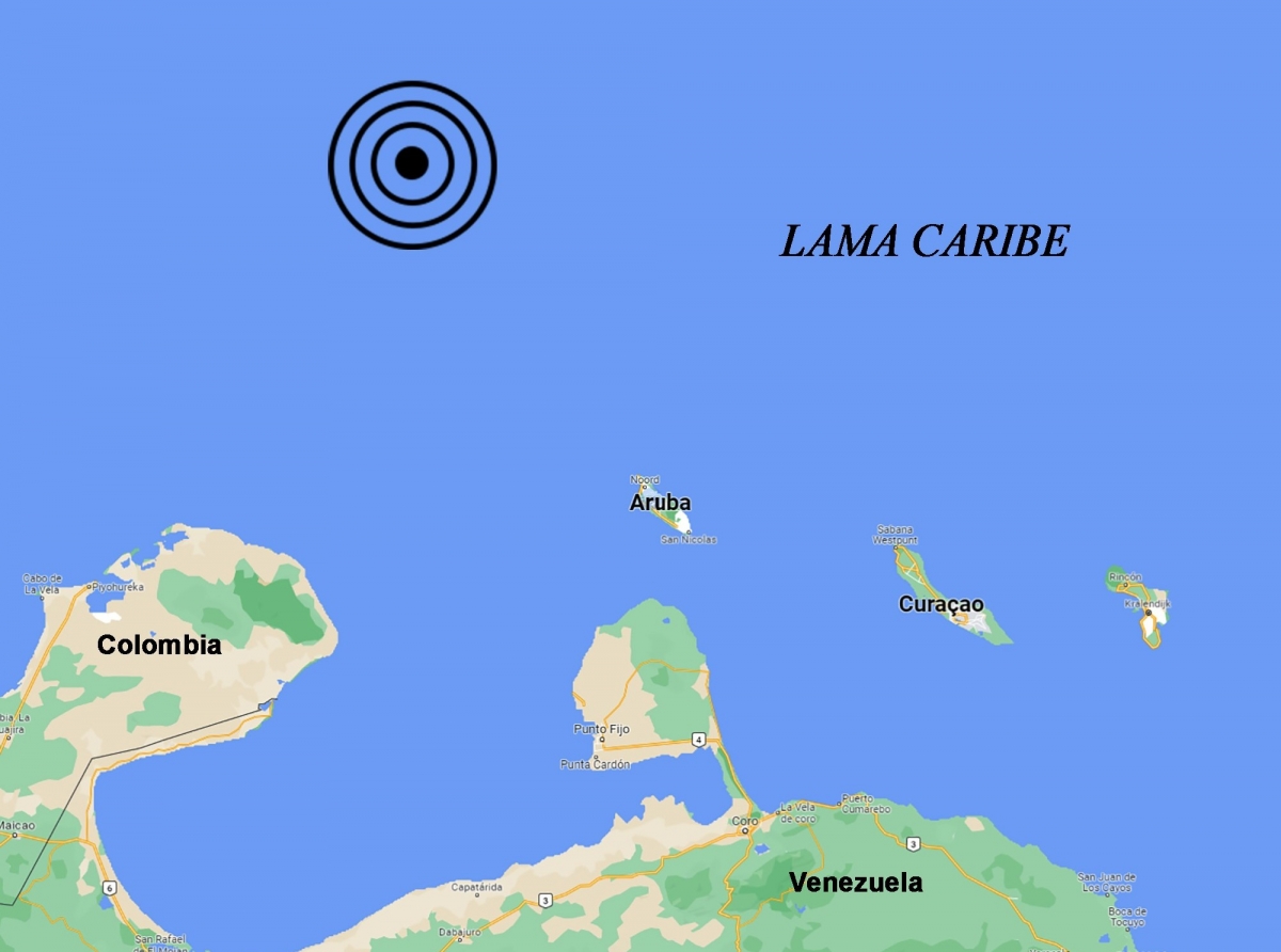 Temblor registra Diaranson madruga riba lama grandi noordwest di Aruba