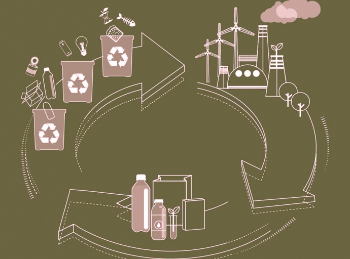 Economia circular: un modelo den cual e residuonan ta bolbe sirbi como materia prima