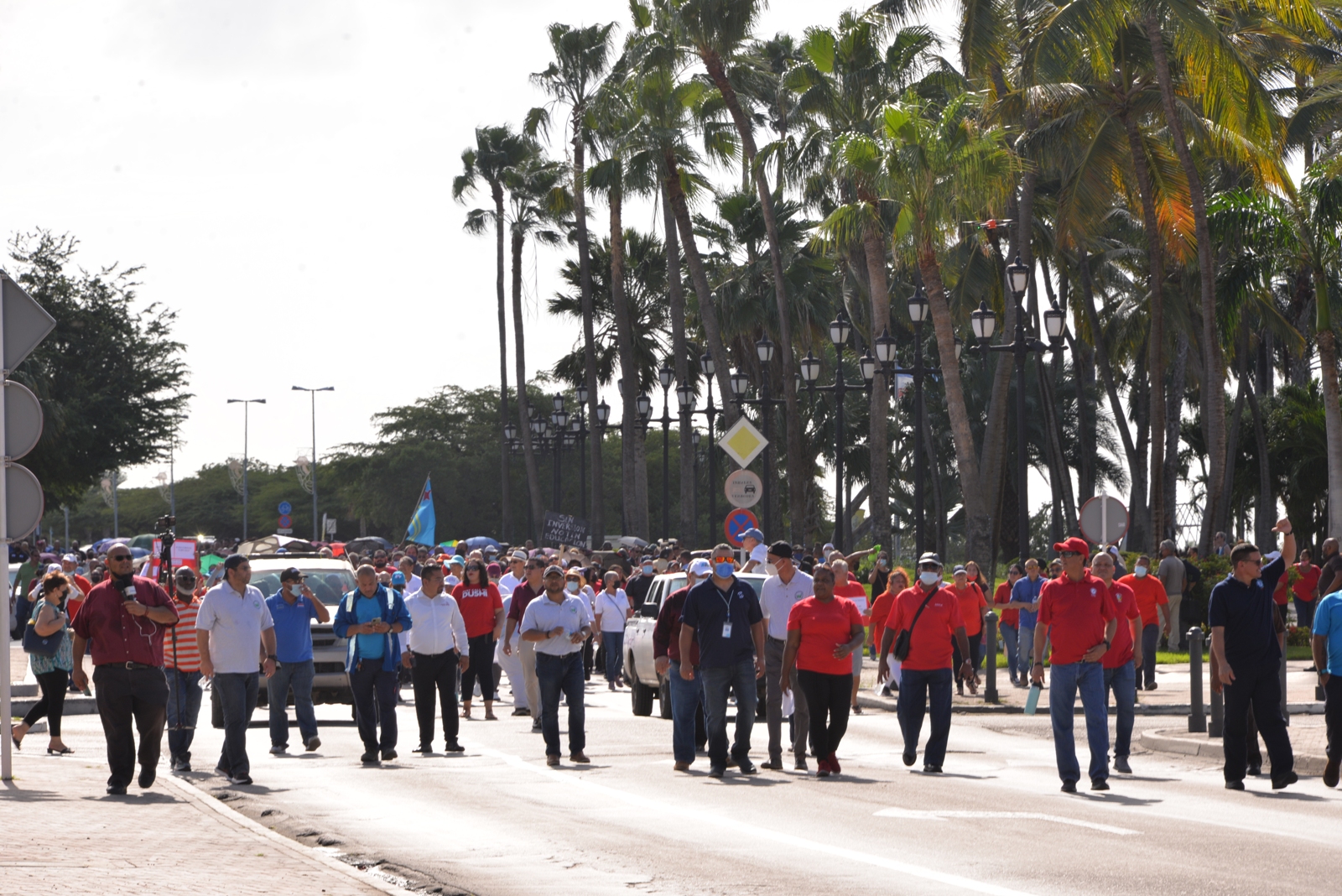 Sindicatonan cu ta representa sector publico a sali manifesta Dialuna