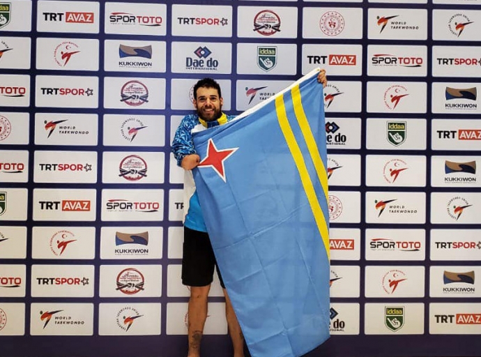 Atleta Paralimpico Elliott Loonstra a sali na di 5 lugar den e '9th World Para-Taekwondo Championship 2021'