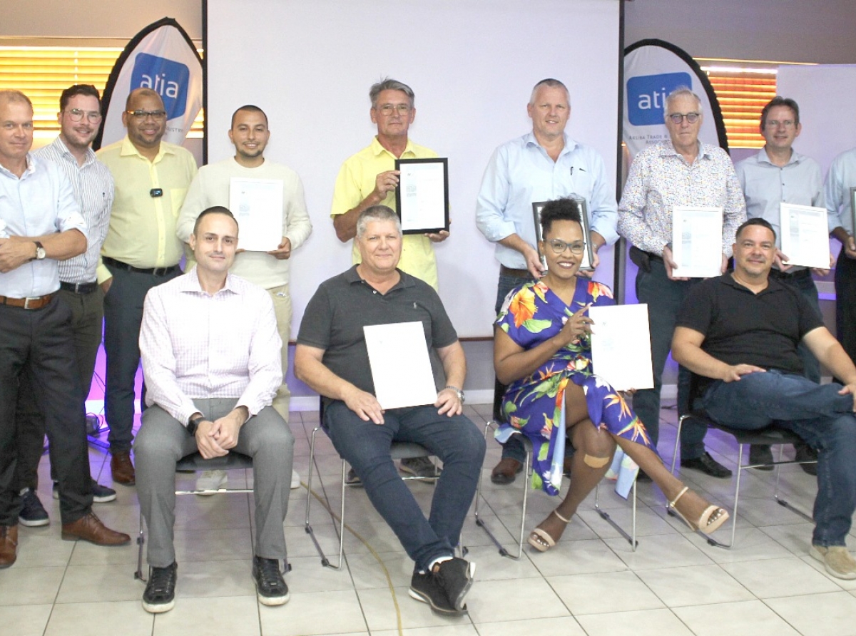 Ya Aruba tin nuebe compania di construccion cu awor ta certifica