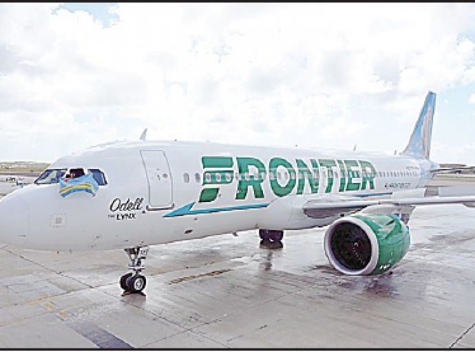 Frontier Airlines temporalmente ta cancela servicio pa Aruba