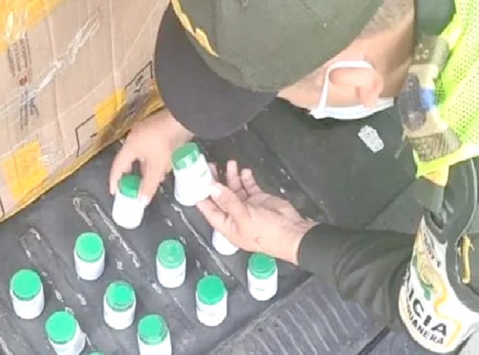 Colombia a confisca monton di remedi contra Cancer cu tabata bayendo di contrabanda pa Venezuela