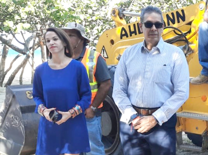 ATA tin campaña pa pidi turistanan tambe yuda cuida e beach y palapanan