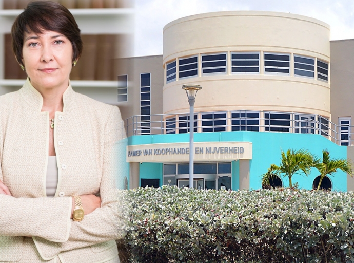 Monica Kock a bira president nobo di Camara di Comercio