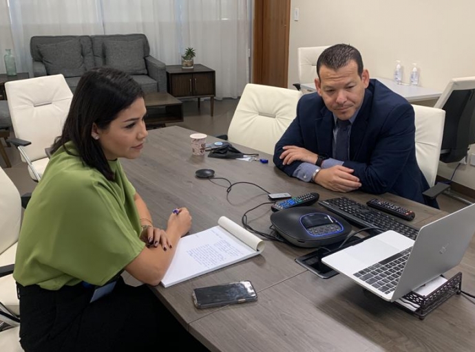 Minister Rocco Tjon a reuni cu Centraal Bureau Rijexamens