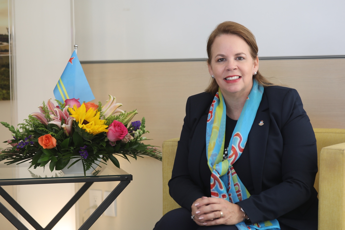 Lider di MEP Evelyn Wever-Croes ta desea henter Aruba un ‘Feliz Dia di Betico’