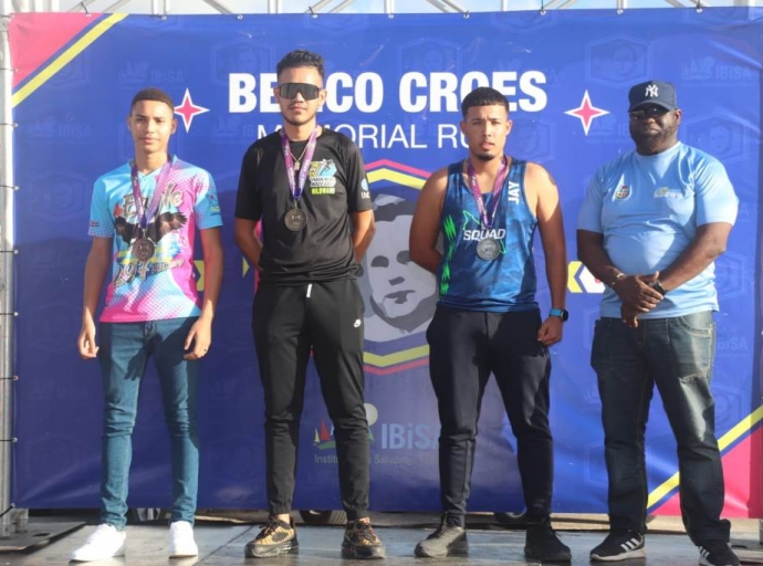 Betico Croes Memorial Run Awards a wordo entrega