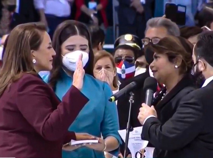 Prome Minister ta felicita pueblo di Honduras cu nan prome Presidente femenino Xiomara Castro
