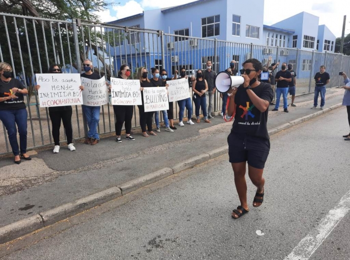 Docentenan di Colegio Arubano cu ultimatum pa Directiva di SVOA bay cas