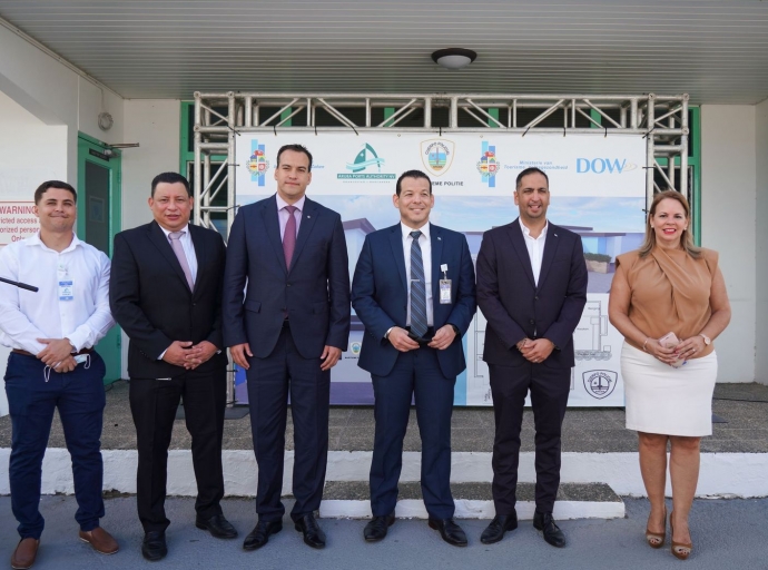 Gobierno a firma acuerdo cu APA pa renova edificio di Polis Maritimo