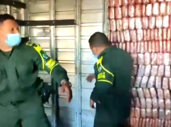 Casi 500 kilo di marihuana confisca na La Guajira