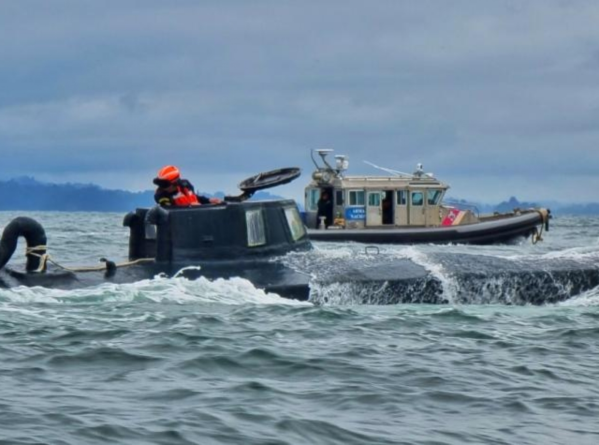 Gara 4 ton di cocaina den un semi-submarino na Colombia