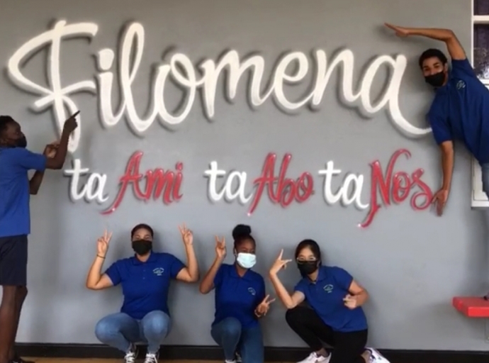 Diasabra awor tin opendag na Filomena College MAVO na San Nicolas
