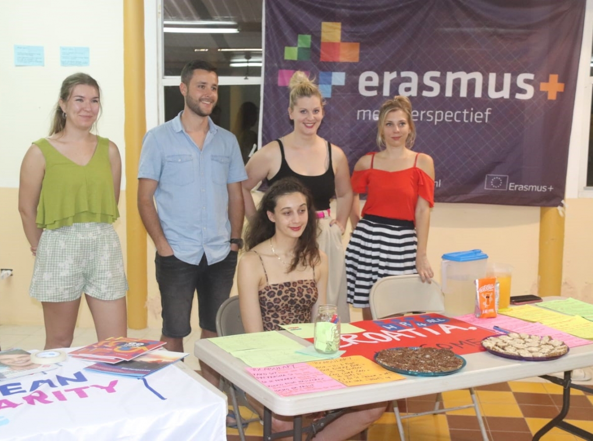 CEDE Aruba por medio di Erasmus + a organiza e prome encuentro di Youth exchange Program