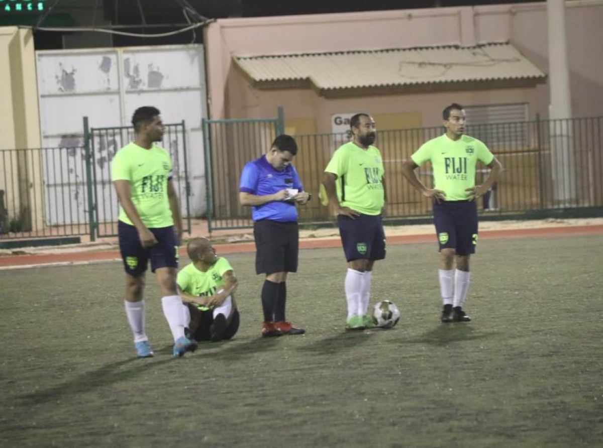 Unistars ta na prome lugar den futbol division uno pool A