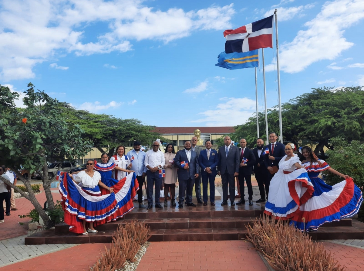 Celebracion di 178 Aniversario di Independencia di Republica Dominicana