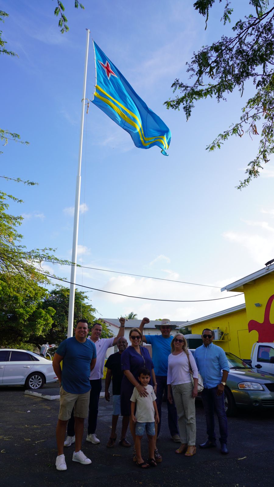 MEP ta invita pueblo di Aruba pa bin celebra “Dia di Himno y Bandera”