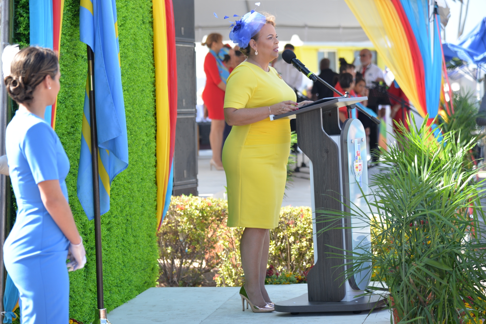 Cu un precioso celebracion di Dia di Himno y Bandera, Aruba a wordo honra!