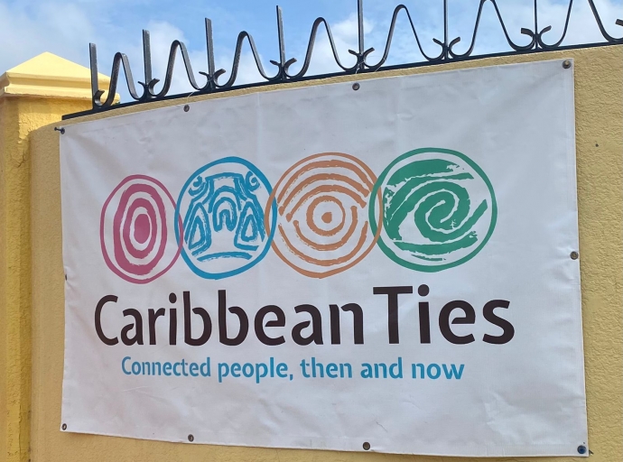 Parlamentario Tromp-Lee a asisti na apertura di e Exposicion Caribbean Ties