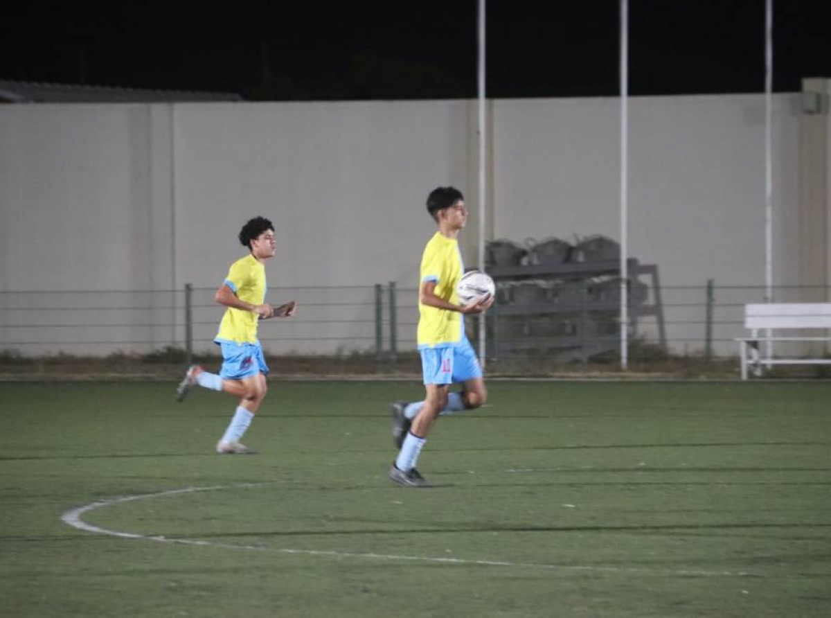 United U-17 a gana seleccion di Aruba U-15 cu e score di 3-2