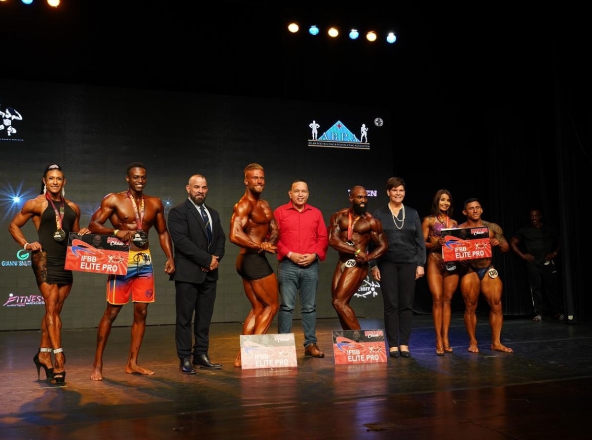 Minister Croes a felicita e ganadornan di e di cinco edicion di Giovanni Arendsz Classic Bodybuilding 2022