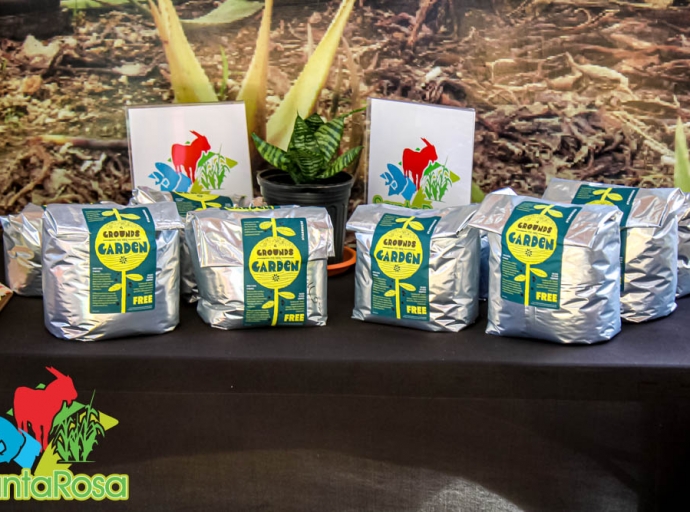 Santa Rosa hopi contento cu proyecto “Grounds for your Garden’