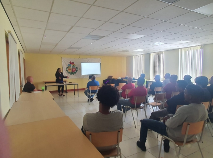 DTI ta boga pa crea un cultura positivo di seguridad y salud