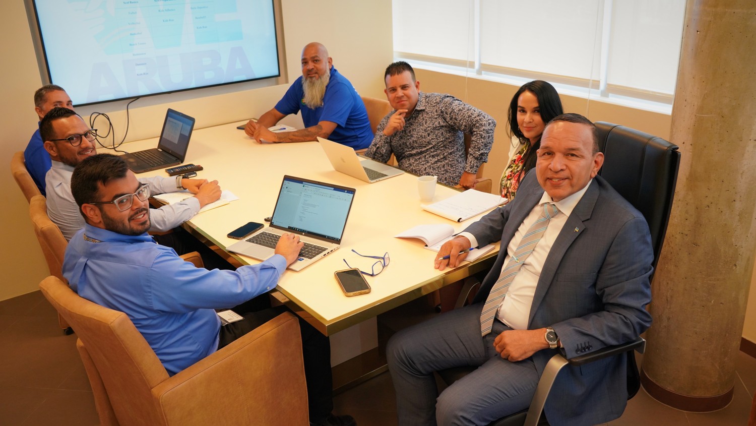 Pronto lo tin lansamento oficial di e proyecto di Weganan Escolar Aruba
