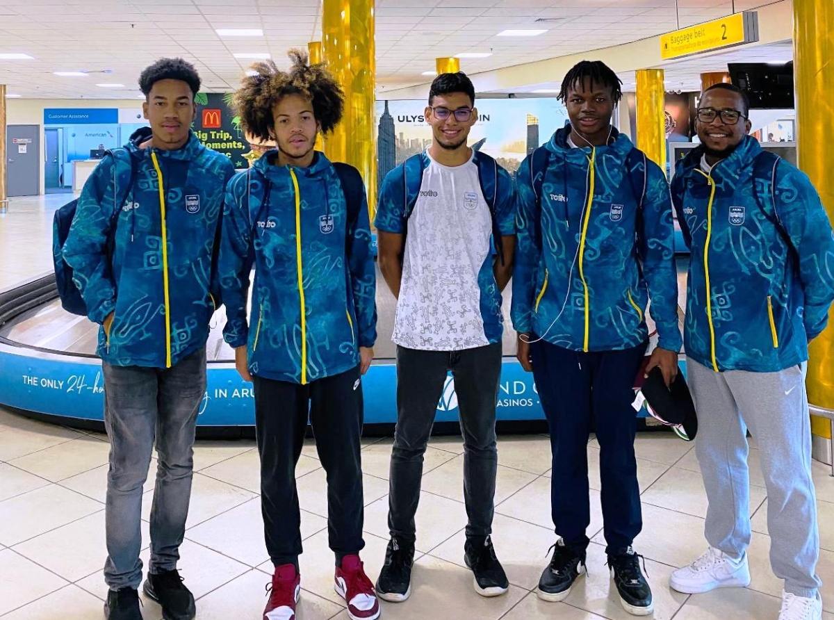 Basketbolistanan di Aruba a cuminsa yega di Argentina