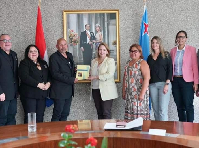 Entrega oficial di e rapport final di e Proyecto “Voedselhulp”