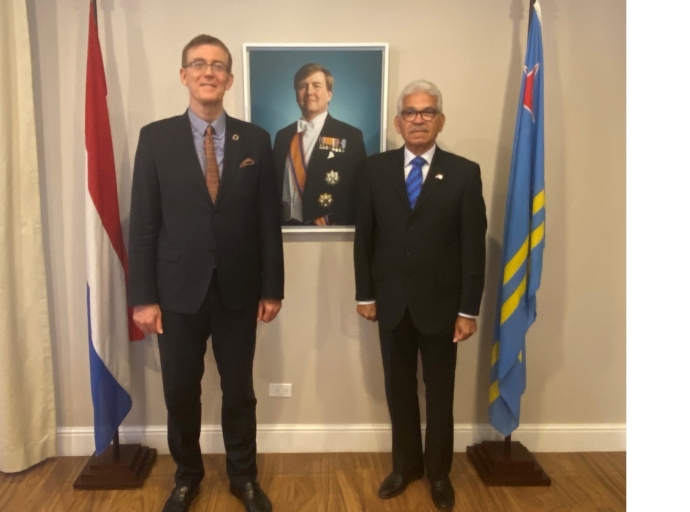 Trabaonan di Gobernador Suplente di Aruba den funcion