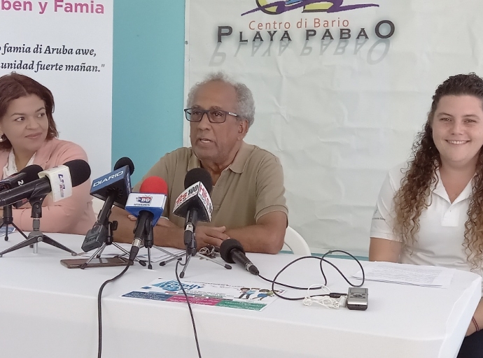 Invitacion na pueblo henter pa celebra Dia di Famia na Centro di Bario Playa Pabao