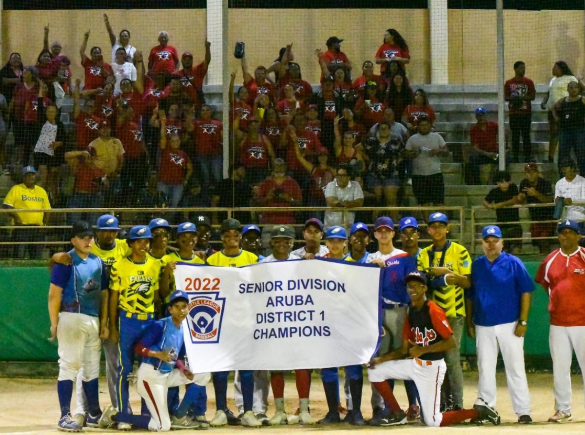 Aruba North Little League a titula campeon den Senior Division
