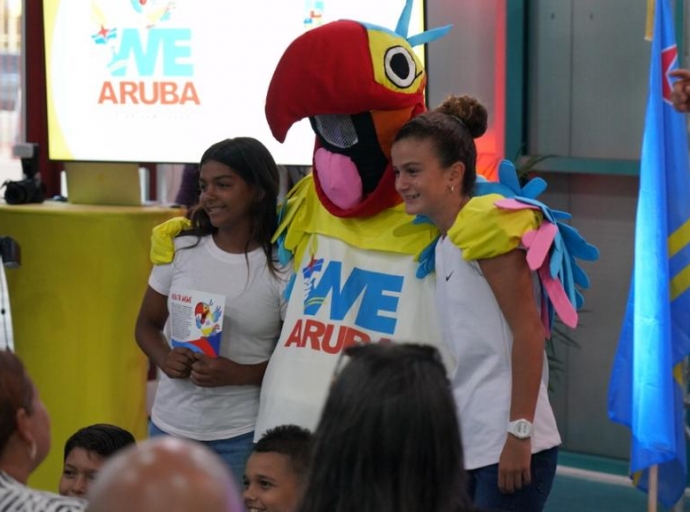 Prome Minister Wever-Croes ta gradici esfuerso pa organisa e weganan escolar