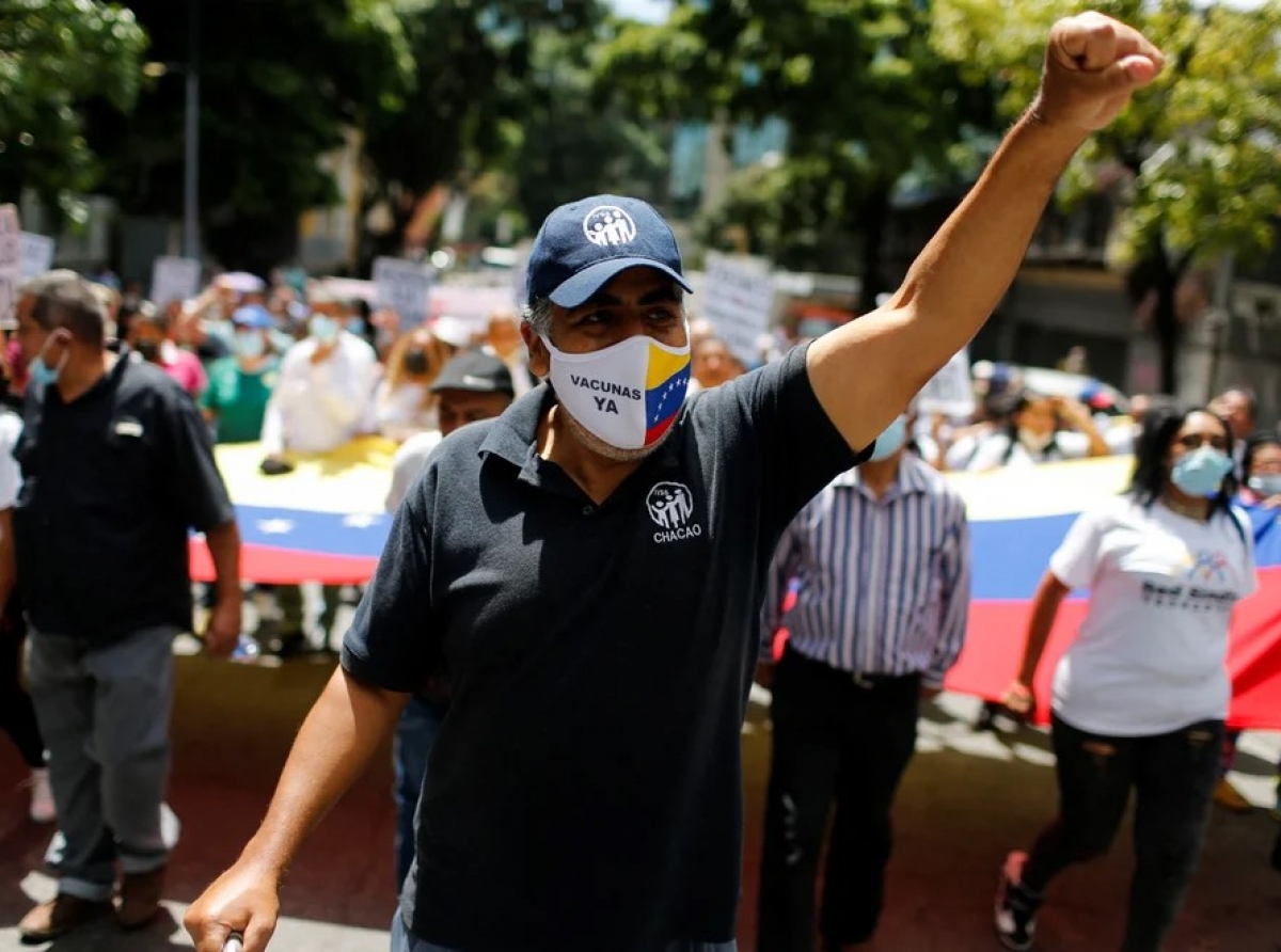 Mas di 2.600 manifestacion a tuma lugar na Venezuela durante prome cuatro luna di 2022