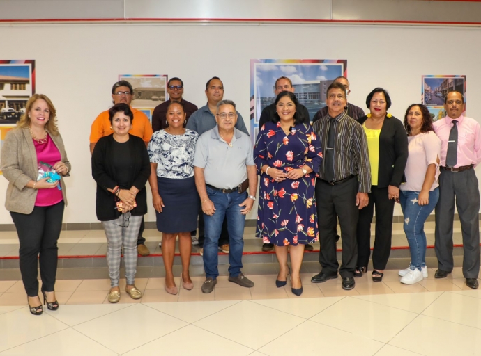 Minister Xiomara Maduro a haci apertura di Siman di Archivo na Archivo Nacional Aruba