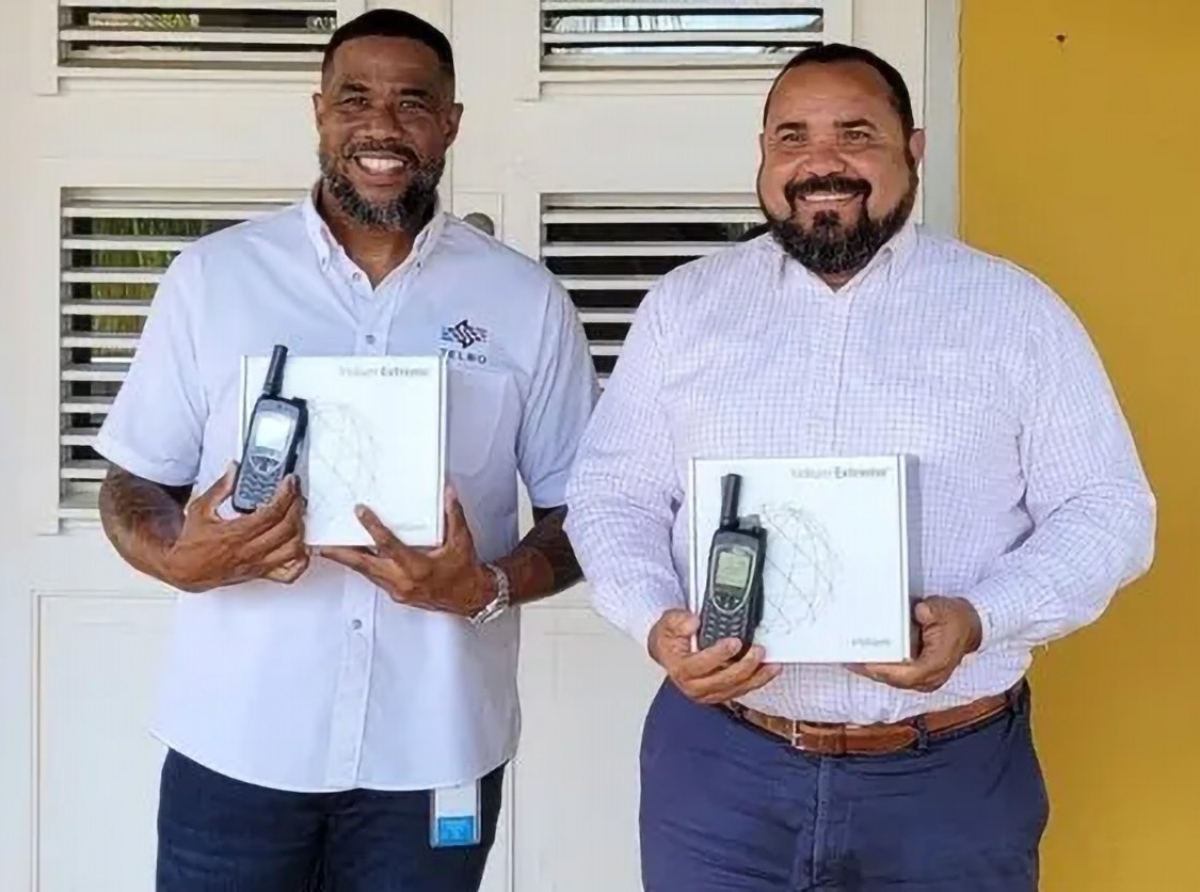 Gobierno di Bonaire a cumpra 2 Satellite Phone pa keda comunica den caso di calamidad