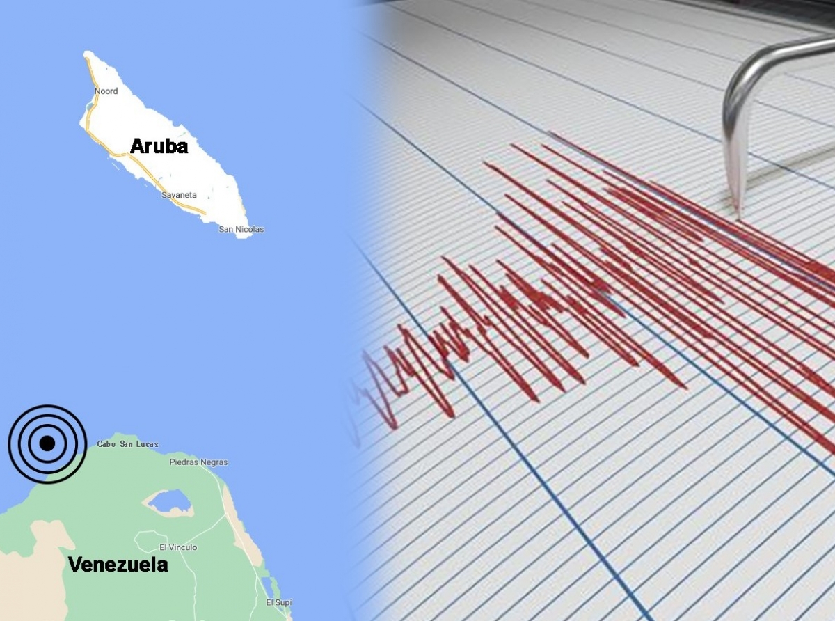 Temblor fuerte di 2.6º sinti Dialuna marduga na Aruba