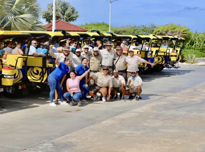 ABC Tours ta pone Aruba luci den top di atraccion turistico na nivel mundial