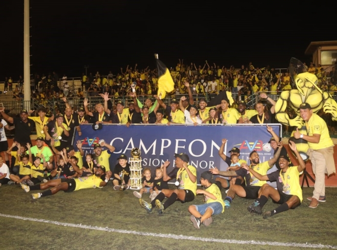 Dakota campeon di futbol division honor