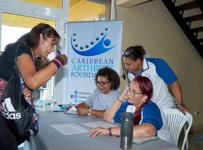 Caribbean Arthritis Foundation cu evento pa pashentnan di artritis