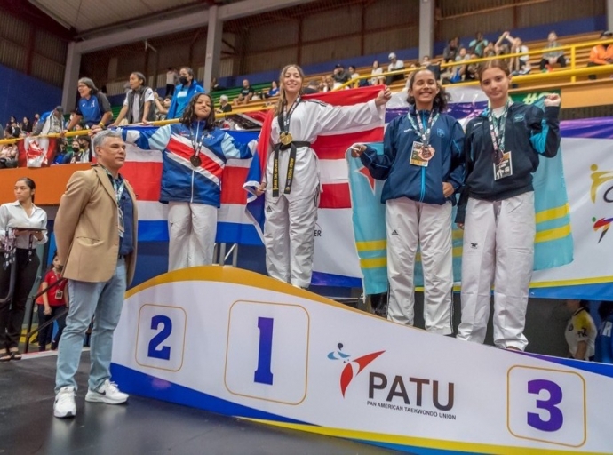 Aruba cu 4 medaya di brons den Taekwondo na Costa Rica